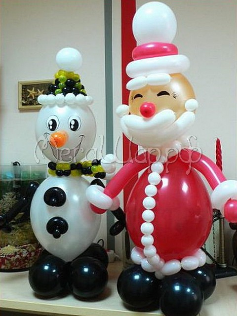 Дед-Мороз и Снеговик